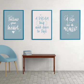 Тройной постер Motivator A life is a moment А3 30х42 см (М003_А3)