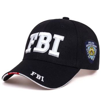 Бейсболка FBI Narason 8837 57-60 цвет черный