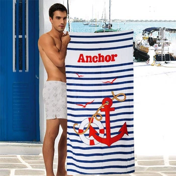 Пляжное полотенце Shamrock 8305 One size цвет комбинированный