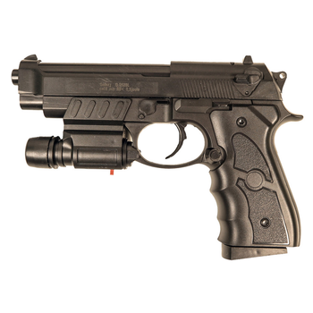 Страйкбольний пістолет Galaxy Beretta 92 із лазерним прицілом пластиковий G052BL