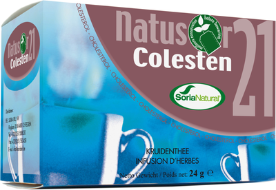 Чай трав'яний Soria Natusor 21 Colesten 20 шт (8422947030537)