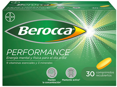 Вітаміни для мозку Berocca Performance 30 таблеток (8470001716811)