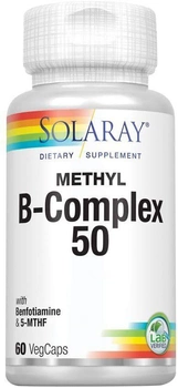 Вітаміни Solaray Coenzyme B-Complex 50 60 Vcaps (76280967265)