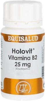 Witamina B2 Equisalud Holovit 25 Mg 50 kapsułek (8436003024026)