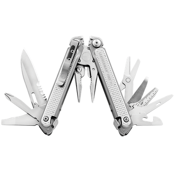 Мультитул Leatherman Free P2 Серый 19 функций для электрика (а520314)