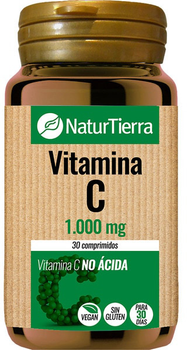 Witaminy Naturtierra Witamina C 30 tabletek (8412016372125)