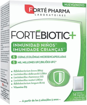 Харчова добавка Forte Pharma Biotic+ Immunity Children 14 Envelopes (8470002011434)
