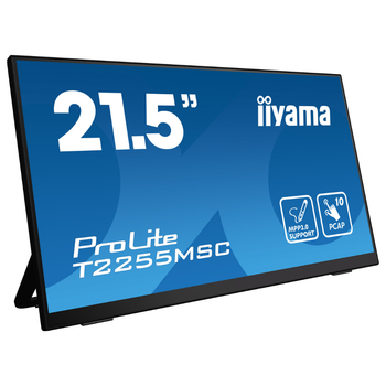 Монітор РК 21.5" Iiyama T2255MSC-B1 1920x1080/DisplayPort/HDMI 75Гц Чорний