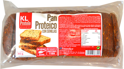 Протеїновий хліб Ynsadiet Pan Proteico Con Semillas Kl Protein (8412016367305)