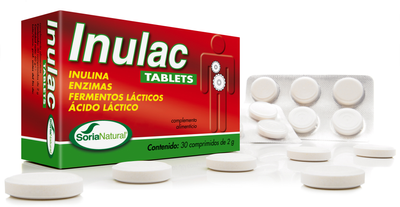 Харчова добавка Soria Inulac 30 таблеток (8422947060473)