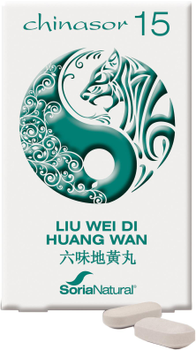 Suplement diety Soria Chinasor 15 Liu Wei Di Huang Wan (8422947180157)