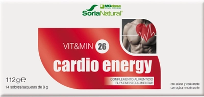 Харчова добавка Mgdose Vit y Min 26 Cardio Energy 8 г 14 таблеток шипучих (8437009595268)