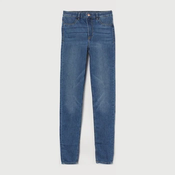 Джинси Skinny жіночі H&M Divided 0706016 34P Сині (7000000000213)