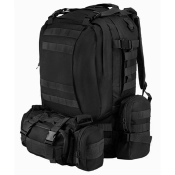 Рюкзак тактический 50 литров (+3 итогам) Качественный штурмовой для похода и путешествий рюкзак баул
