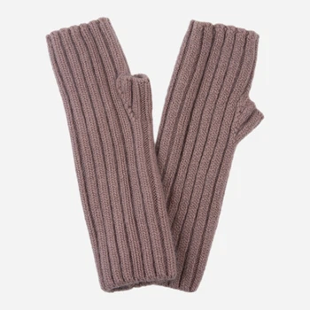 Митенки женские вязаные Malisa Мира 10-5012-LR-56 One Size Какао