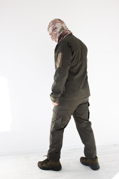Тактичний костюм нац.гвардійця, комплект кітель та штани, Олива, розмір L, зріст 190-198 см