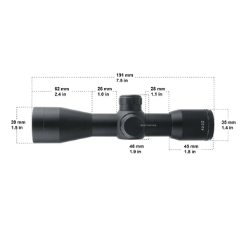 Приціл оптичний Vector Optics B1 4x32C