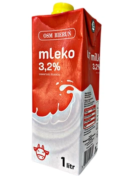 Молоко Osm Bierun 3.2% 1л