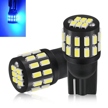 2x WY5W / W5W Amber LED bulbs Philips Ultinon PRO6000 - T10 - 11961AU60X2