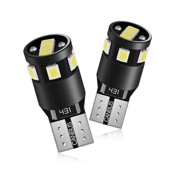 Автолампа LEDLUX W5W 9 діодів, Обманка, 250 Люмін, 6000K , 2,5Вт, 12В (ціна за шт)