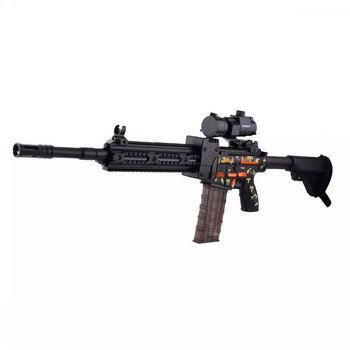 Іграшковий акумуляторний автомат ZERO M416 Black (в комплекті 12 патронів)