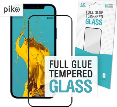 Защитное стекло Piko Full Glue для Apple iPhone 12 Pro Max Black (1283126506475)