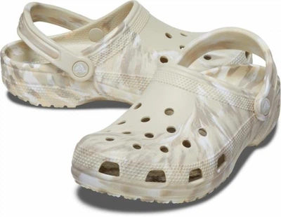Сабо Crocs Classic Marbled, M13, Bone / Multi, 48-49