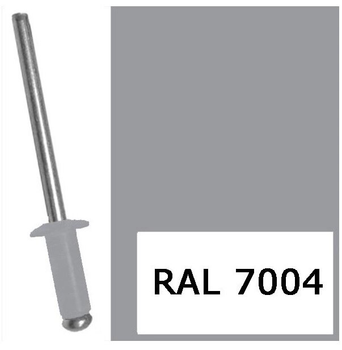 Заклепка 4,0x10 пофарбована RAL 7004 упк 1000 шт
