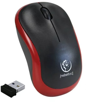 Mysz Rebeltec Meteor Wireless Czerwona (RBLMYS00049)