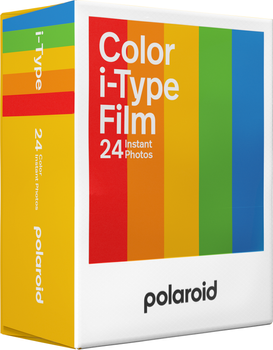  Polaroid Go Color Film - 48 Photos - 3 Double Packs Bulk Film  (6212),white frame : Electronics