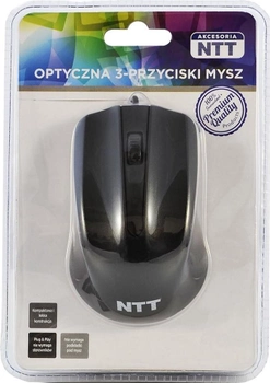 Мышь NTT NTT-MUS-3B-01 USB Black (NTT-MUS-3B-01)