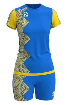 Форма волейбольна жіноча RIGO ADAMANT Blue-Yellow S
