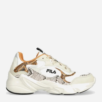 Buty sportowe damskie na platformie do kostki Fila FFW0194 39 (8US) 24.5 cm Beżowe (8719477818811)