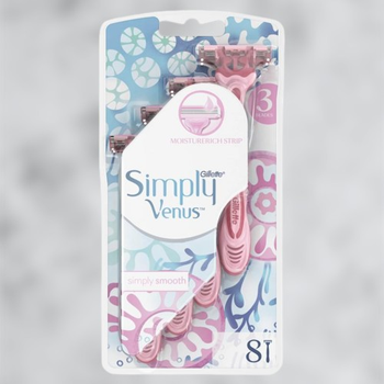Верстати одноразові Gillette Simply Venus 3 8 шт.