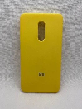 Чехол Silicone Cover для Xiaomi Redmi Note 4x Желтый