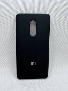 Чехол Silicone Cover для Xiaomi Redmi Note 4x Черный