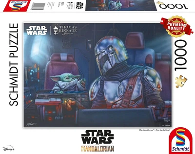 Пазл Schmidt Thomas Kinkade Star Wars Mandalorian - Two for The Road 1000 шт. (57378)