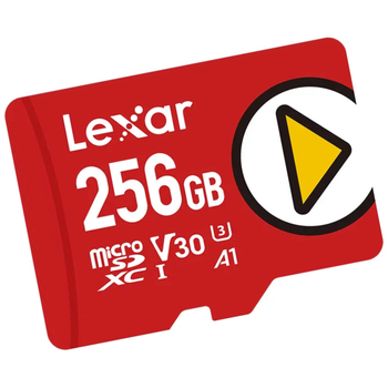 MicroSDXC Карта памяти Lexar PLAY 256Gb C10 A1 V30 U3