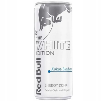 Енергетичний напій Red Bull Kokos-Blaubeere White Edition 250мл