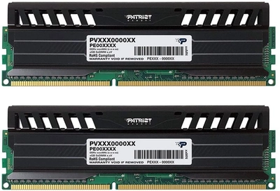 RAM Patriot DDR3-1600 16384MB PC3-12800 (zestaw 2x8192) Viper III czarny mamba (PV316G160C0K)