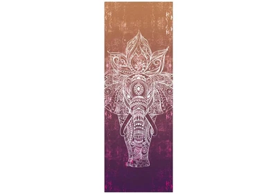 Полотенце для йоги на коврик Sunrise Elephant Amber 185х64х0.2 см Разноцветный