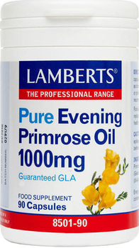 Харчова добавка Lamberts Aceite Primula 1000 мг 90 капсул (5055148400507)