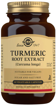 Харчова добавка Solgar Curcuma Root 60 капсул (33984041615)