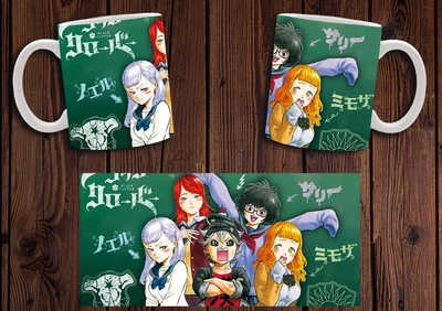 Кружка CupKit "Чёрный клевер / Black Clover" №15 330мл белая