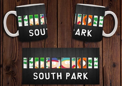 Кружка CupKit "South Park / Саус Парк" №2 330мл біла