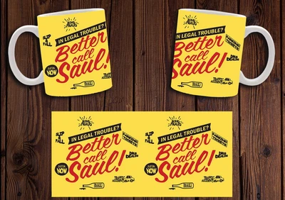 Кружка CupKit "Лучше звоните Солу / Better Call Saul" №7 330мл белая