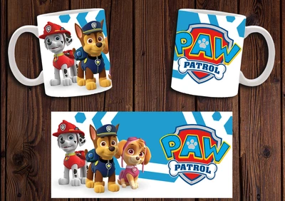 Кружка CupKit "Щенячий патруль / Paw Patrol" №4 330мл біла