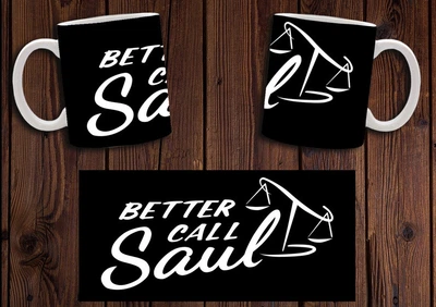 Кружка CupKit "Краще подзвоніть Солу / Better Call Saul" №13 330мл біла