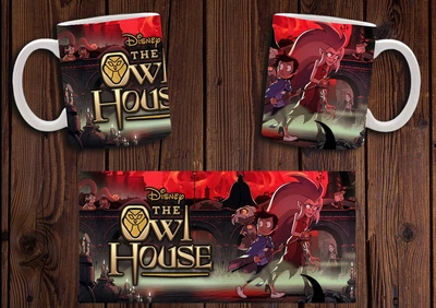Кружка CupKit "Дом Совы / The Owl House" №8 330мл белая