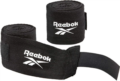 Бинты для рук Reebok Hand Wraps RSCB-12005BK Уни 250 см Черные (885652018425)